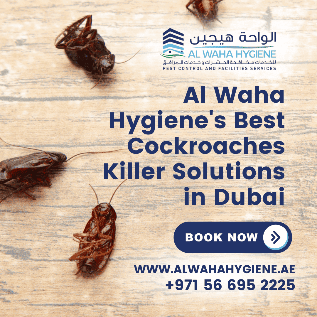 Al Waha Hygiene's Best Cockroaches Killer Solutions in Dubai